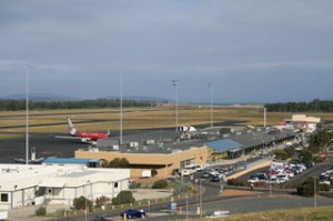 Hobart Airport Terminal - Photo YSSYguy. 