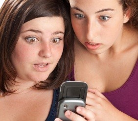 Sexting often surprises…sometimes family members inadvertently