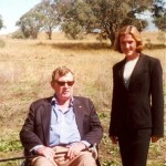 A younger Ms Patten learned Australian history first hand from Robert Hughes.