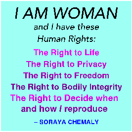 I am Woman rights