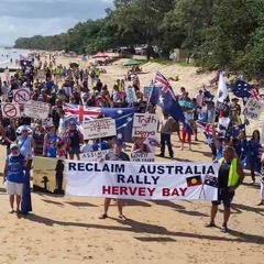 Hervey Bay April 2015 reclaim_australia