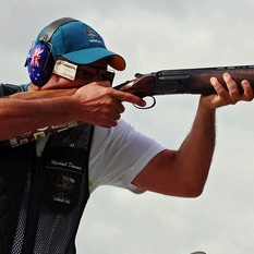 Photo: Shooting has been an Olympic sport since 1896 (it’s also in the Winter Olympics) and Australia’s Michael Diamond won Gold in the trap discipline in Atlanta in 1996 and in Sydney in 2000.