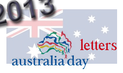 Australia Day Letters 13